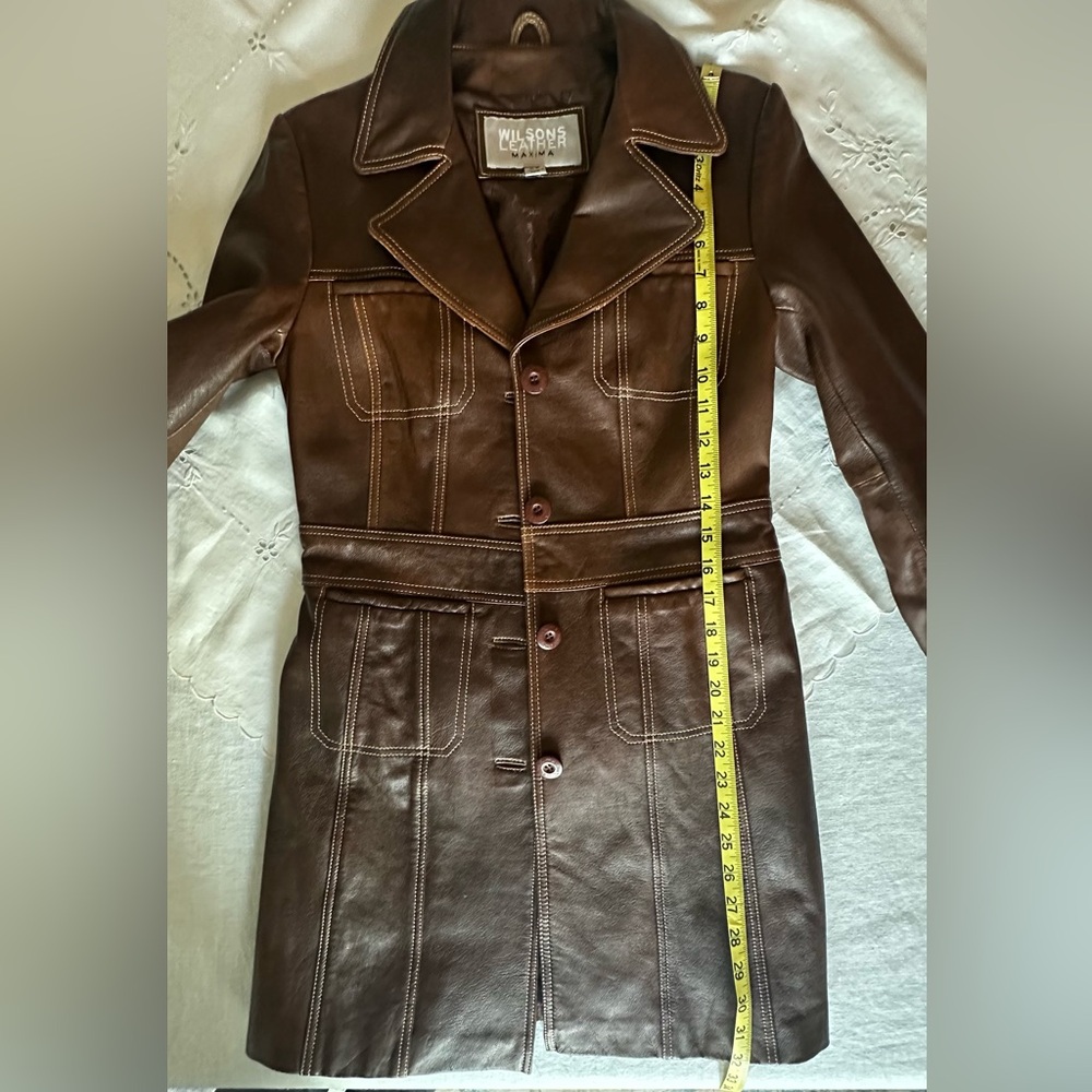 Wilsons Leather Dark Brown Jacket - Picture 7 of 7